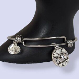 Love This Life Steel Plated Charm Bracelet